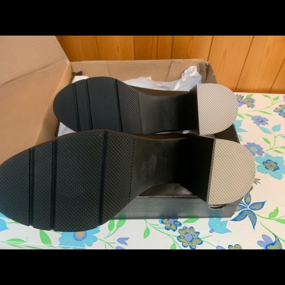 New Sorel Black Margo Chelsea leather boot, size10 - Picture 3 of 4